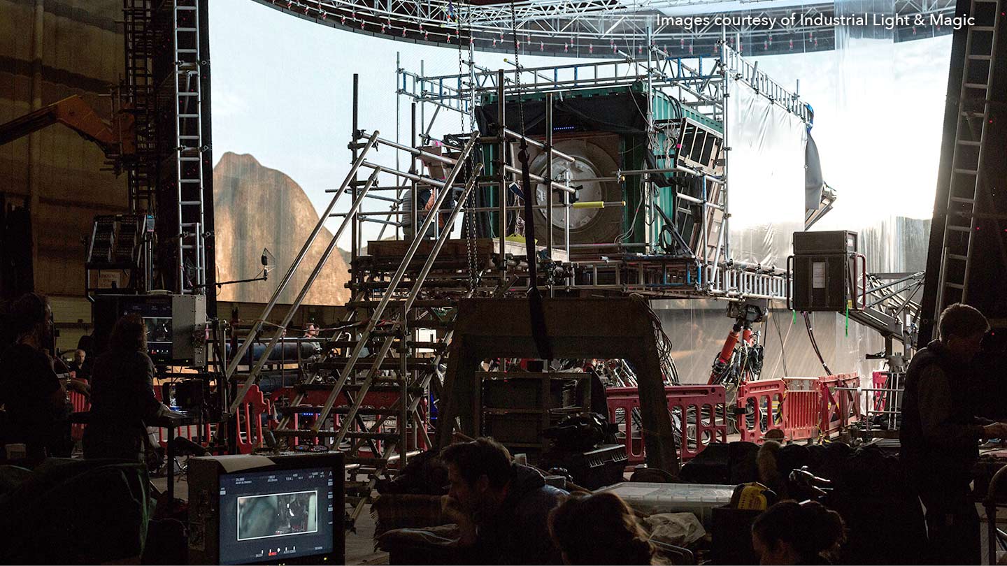 Rear projection on Solo A Star Wars Story Foundry Trends