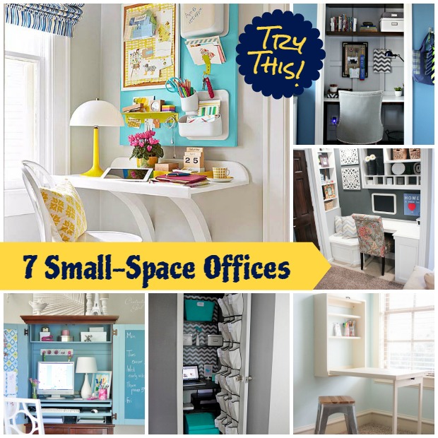 TRY THIS Make a Small Space Office Four Generations One Roof