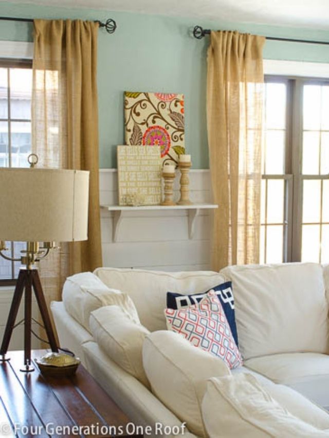 How to wash burlap Four Generations One Roof