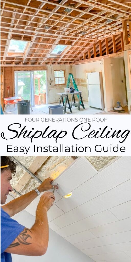 How To Install Shiplap Ceiling Shelly Lighting