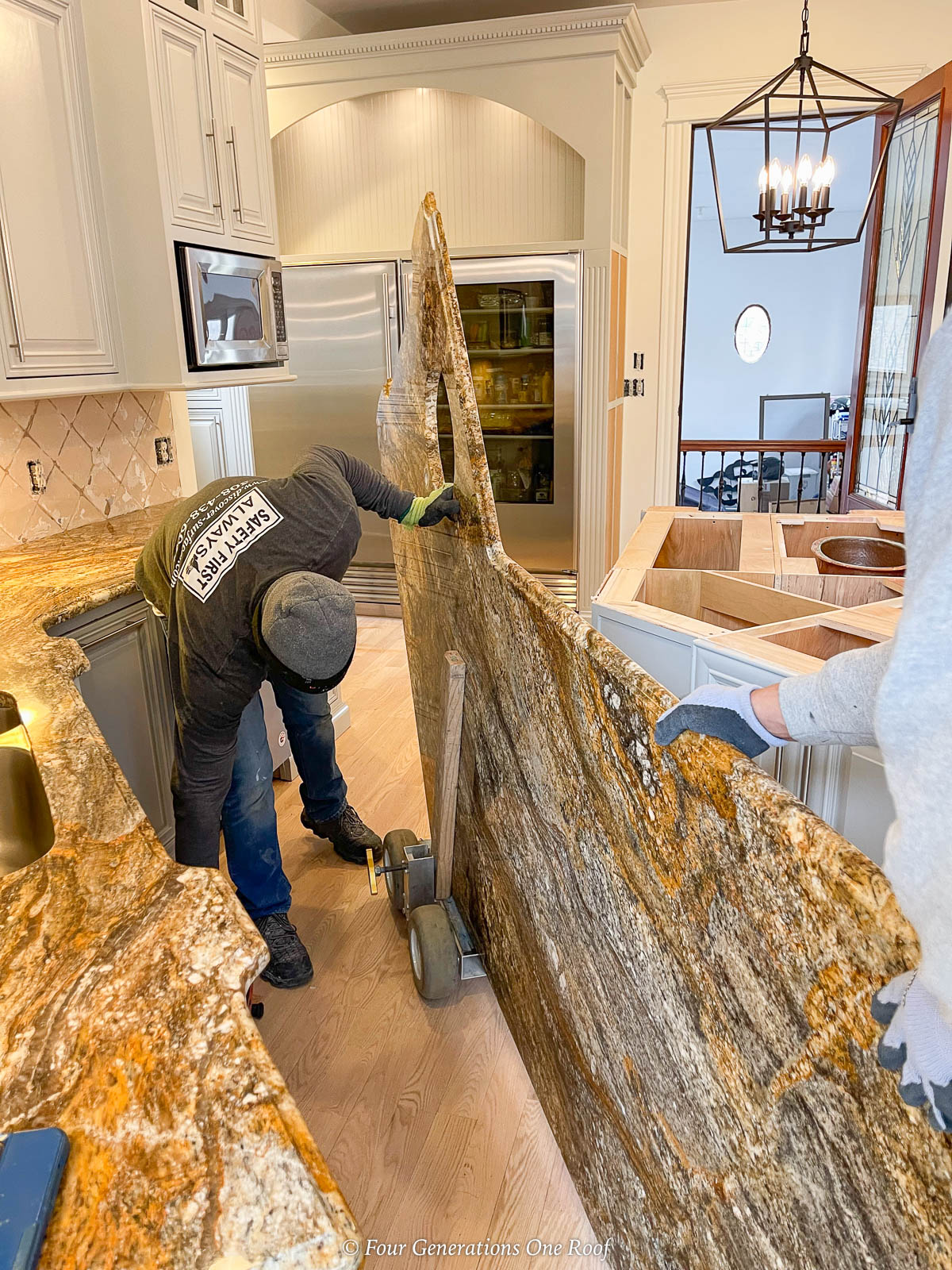 How to Remove Granite Countertops Four Generations One Roof
