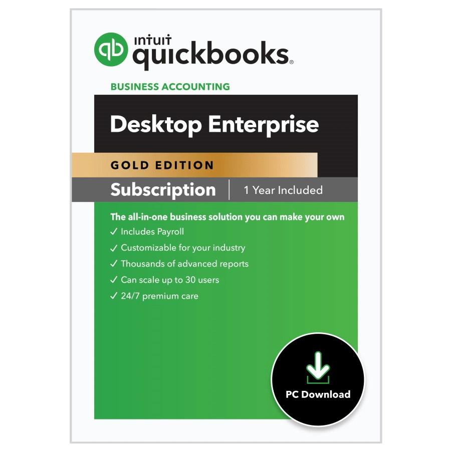 QuickBooks Desktop Enterprise Gold Free Demo Fourlane