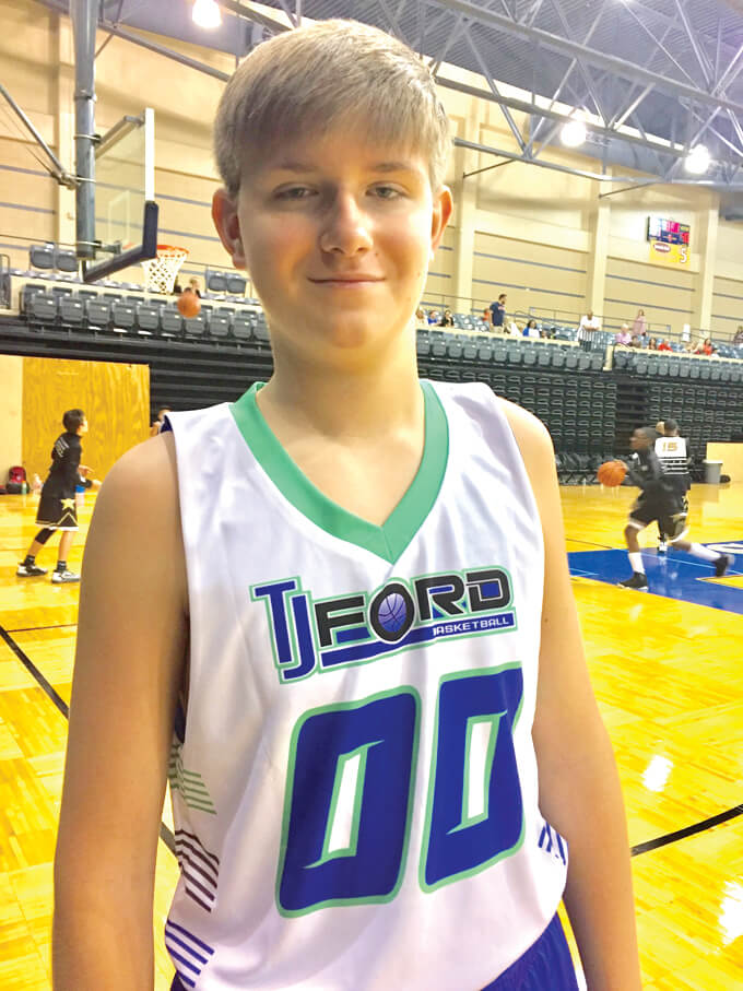 Local 7th grader with autism shines on basketball team Four Points News