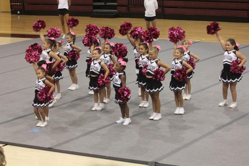 Four Points Pop Warner Cheer at showcase & competition Four Points News