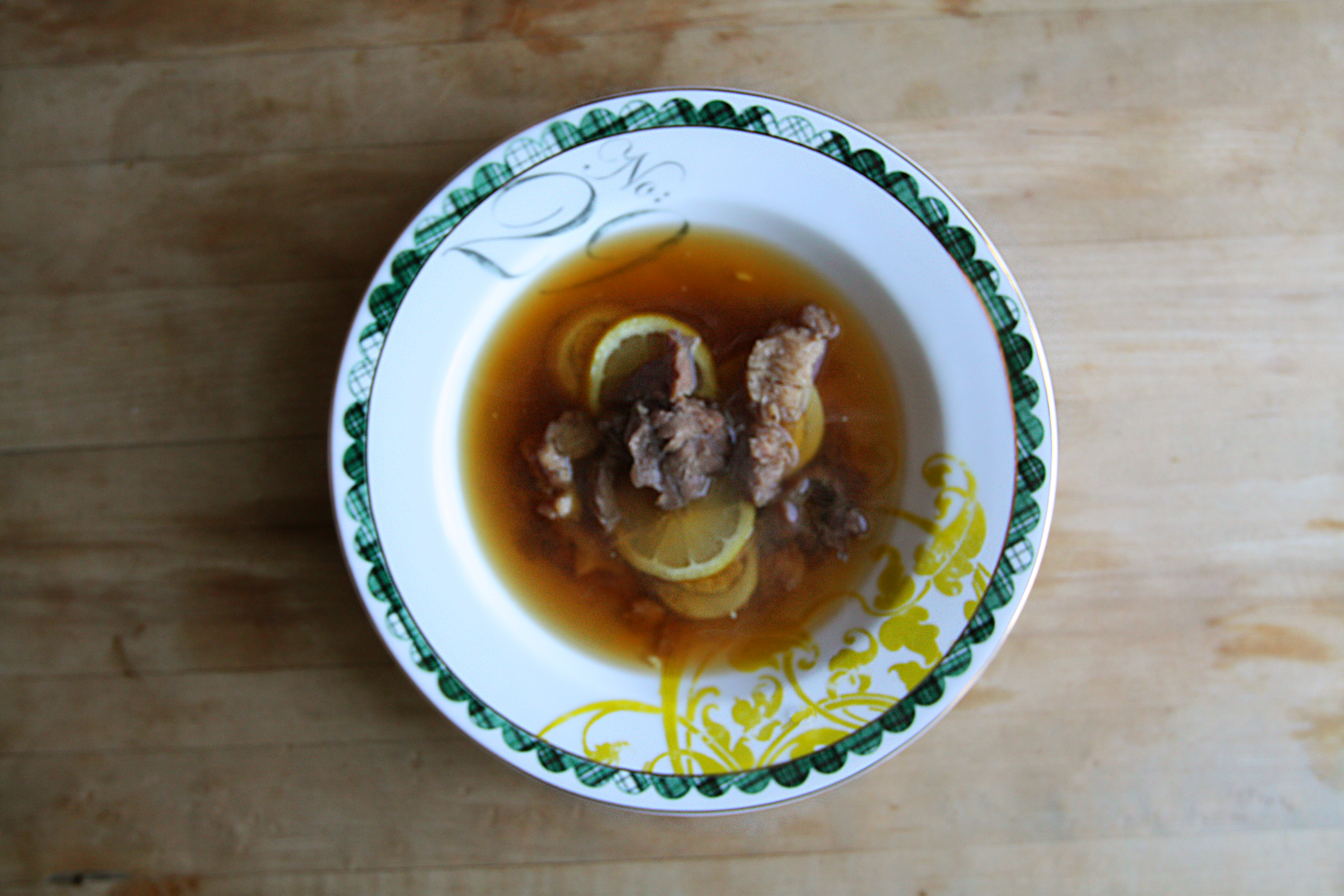 A Revolutionary Menu Snapping Turtle Soup « Four Pounds Flour