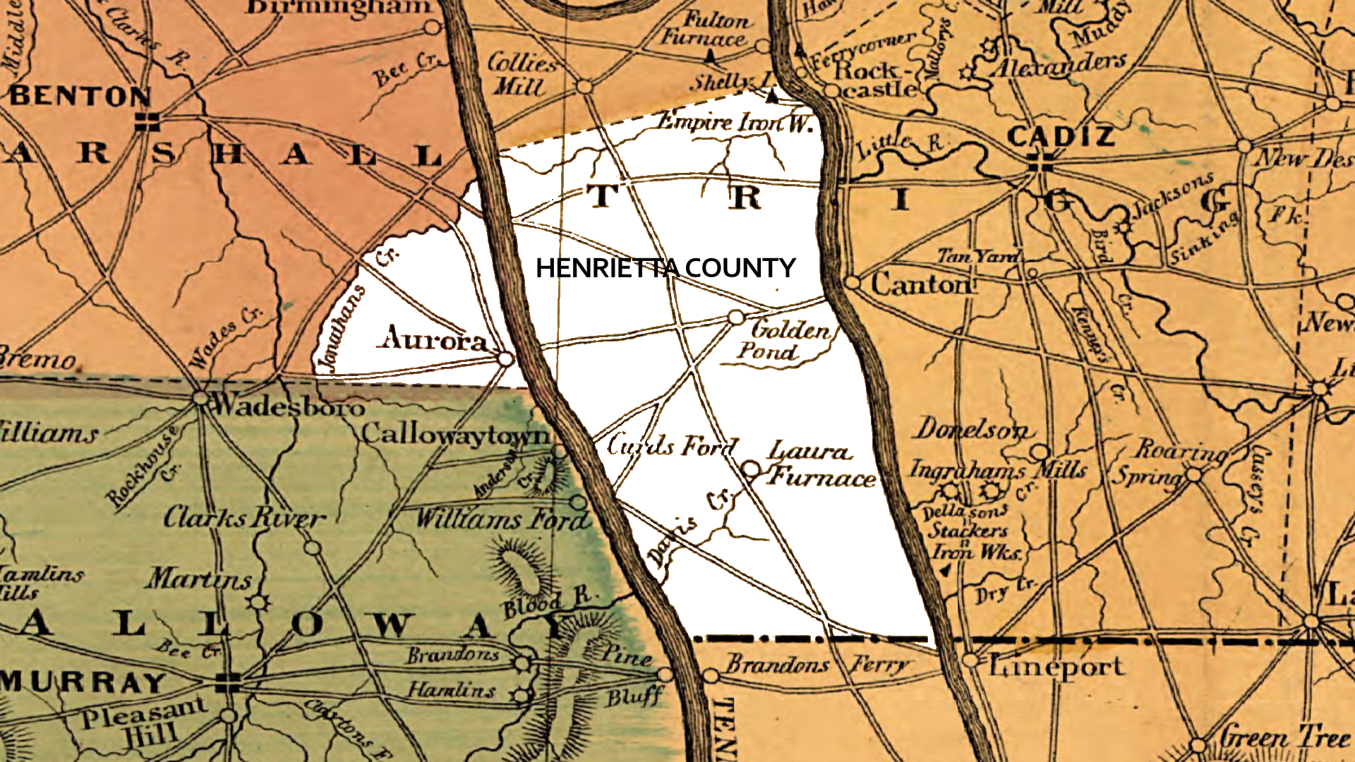 Henrietta County, Kentucky Four Rivers Explorer
