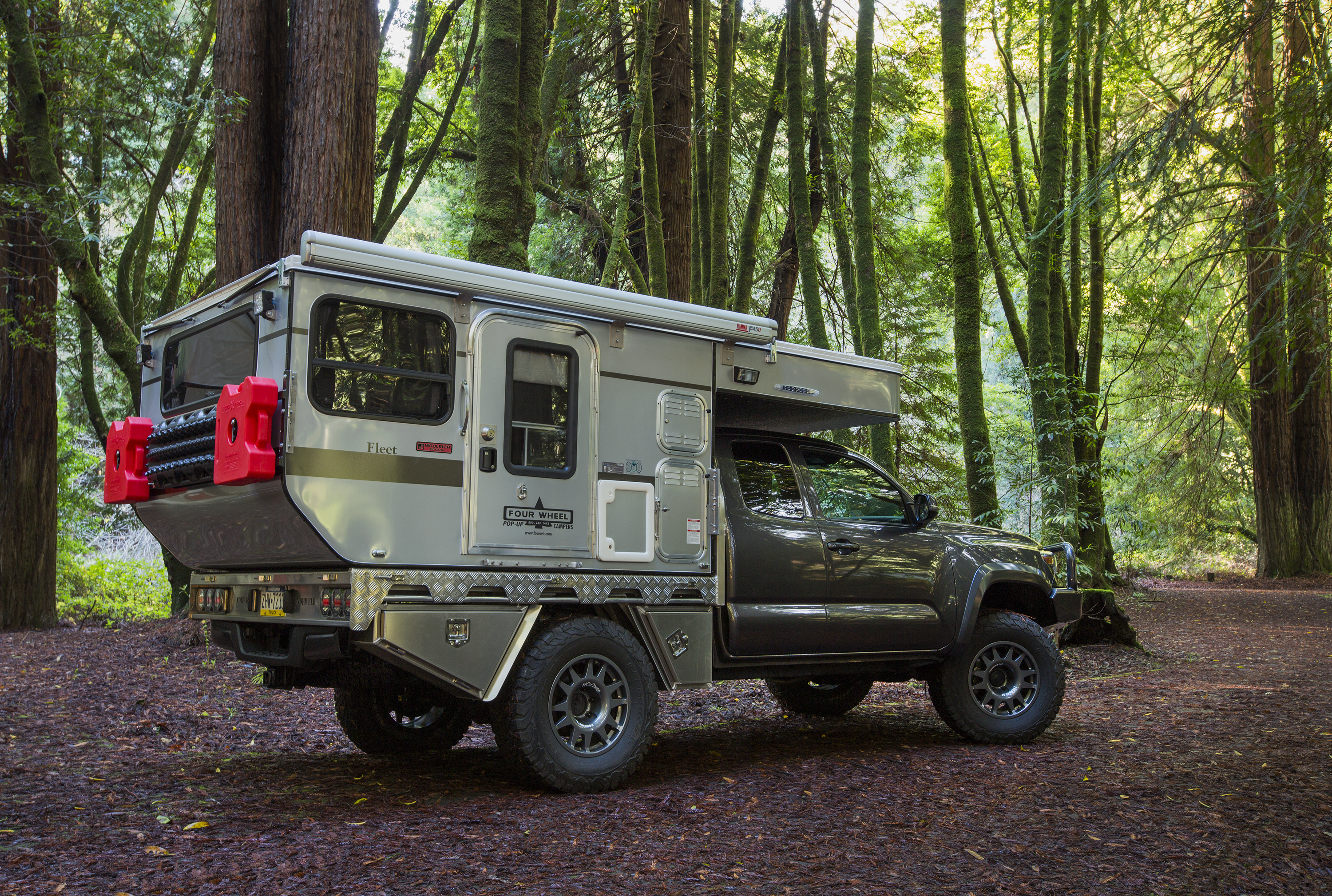 WOOLRICH LIMITED EDITION FLAT BED MODEL Four Wheel Campers Low