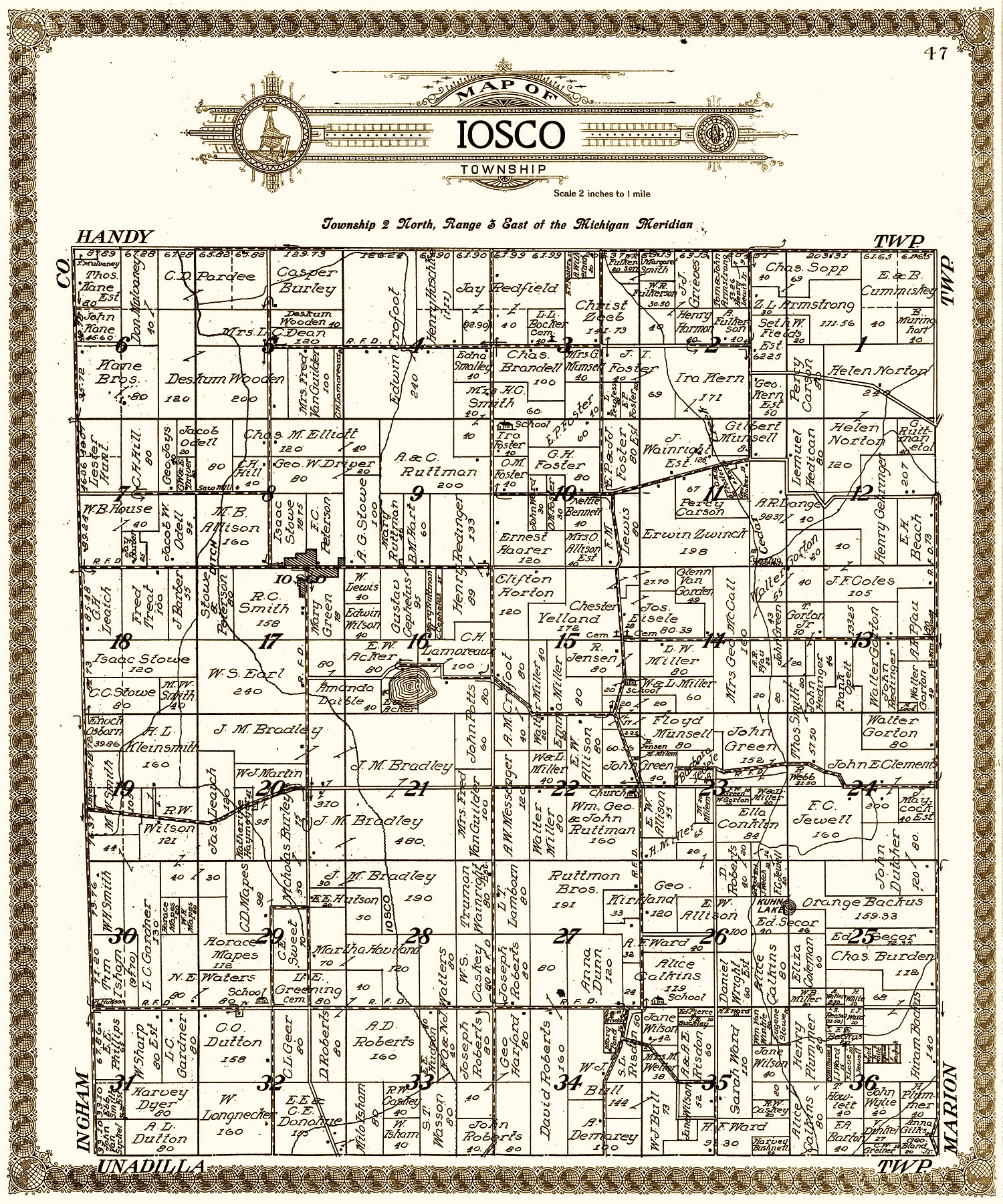 1915 Iosco Township Fowlerville, Michigan