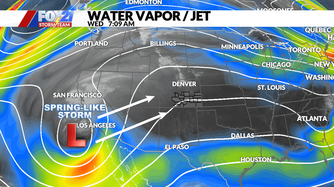 Colorado Springs weather Rain, snow, and thunder all likely with