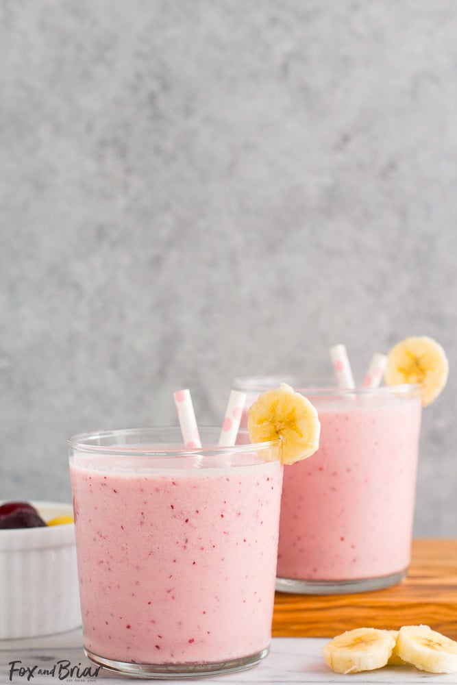 Post Workout Smoothie Fox and Briar