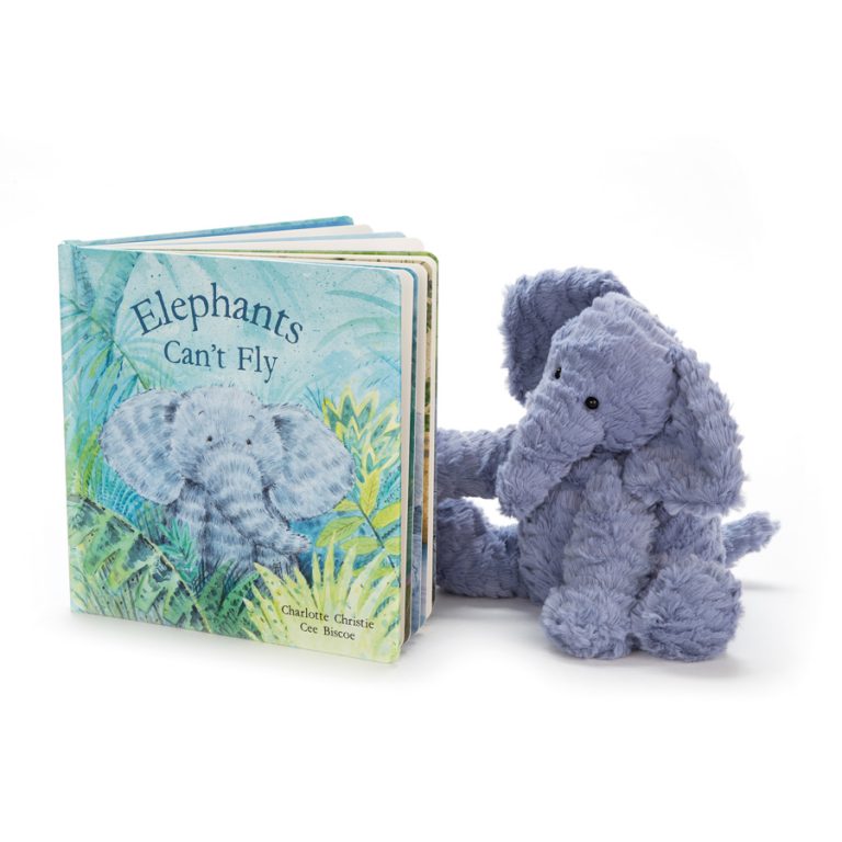 Elephants Can&#039,t Fly Book Jellycat Fox and Lantern