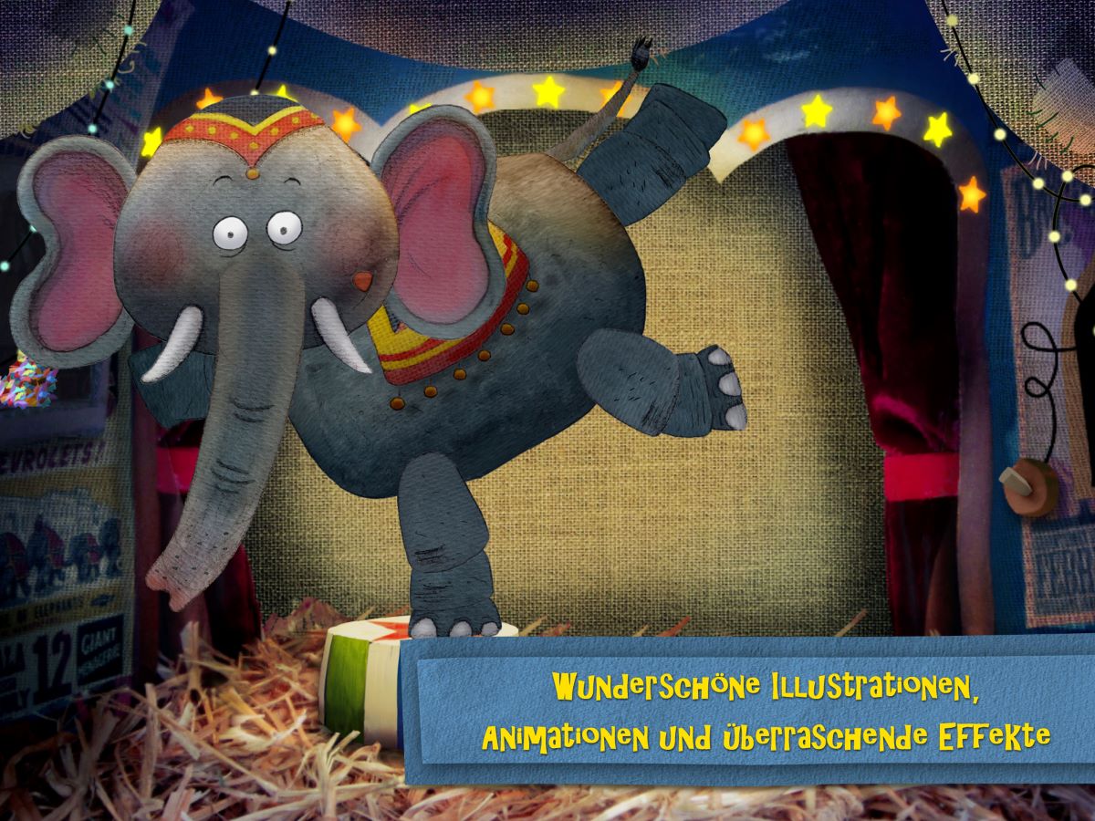 Schlaf Gut Zirkus EinschlafBuch Fox and Sheep Apps für Kinder