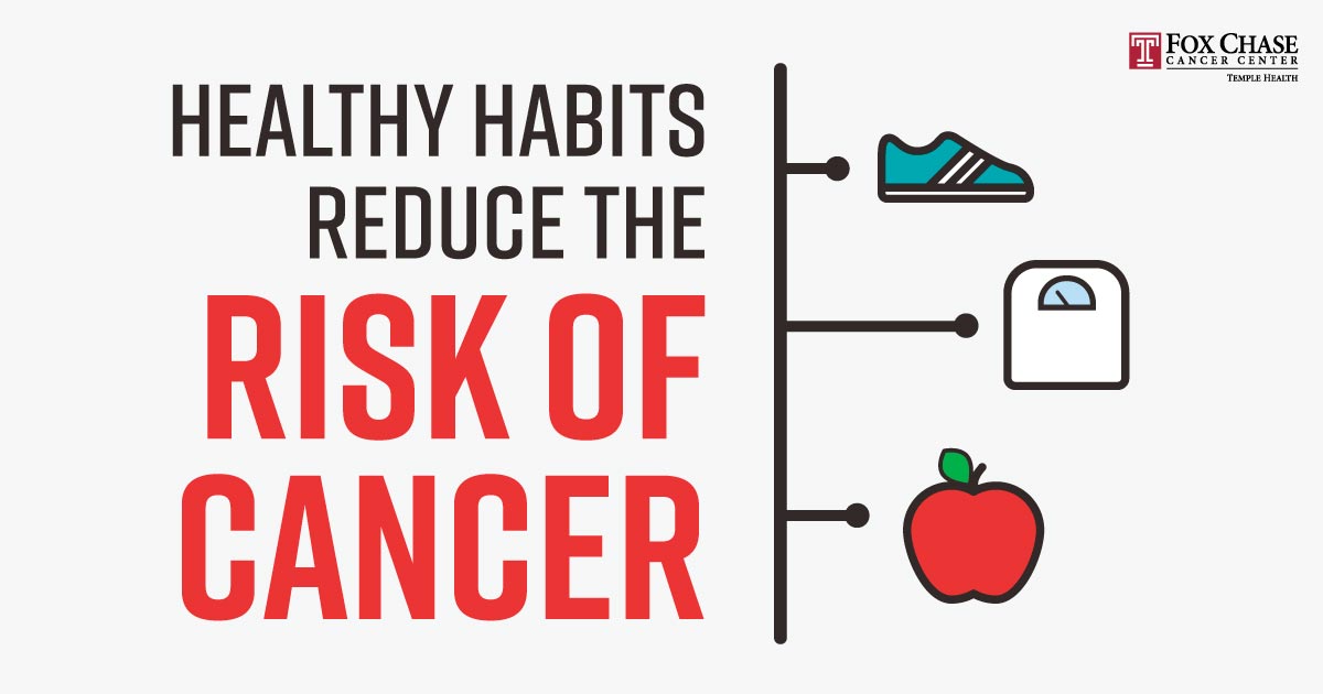 Healthy Habits to Reduce Your Cancer Risk Fox Chase Cancer Center