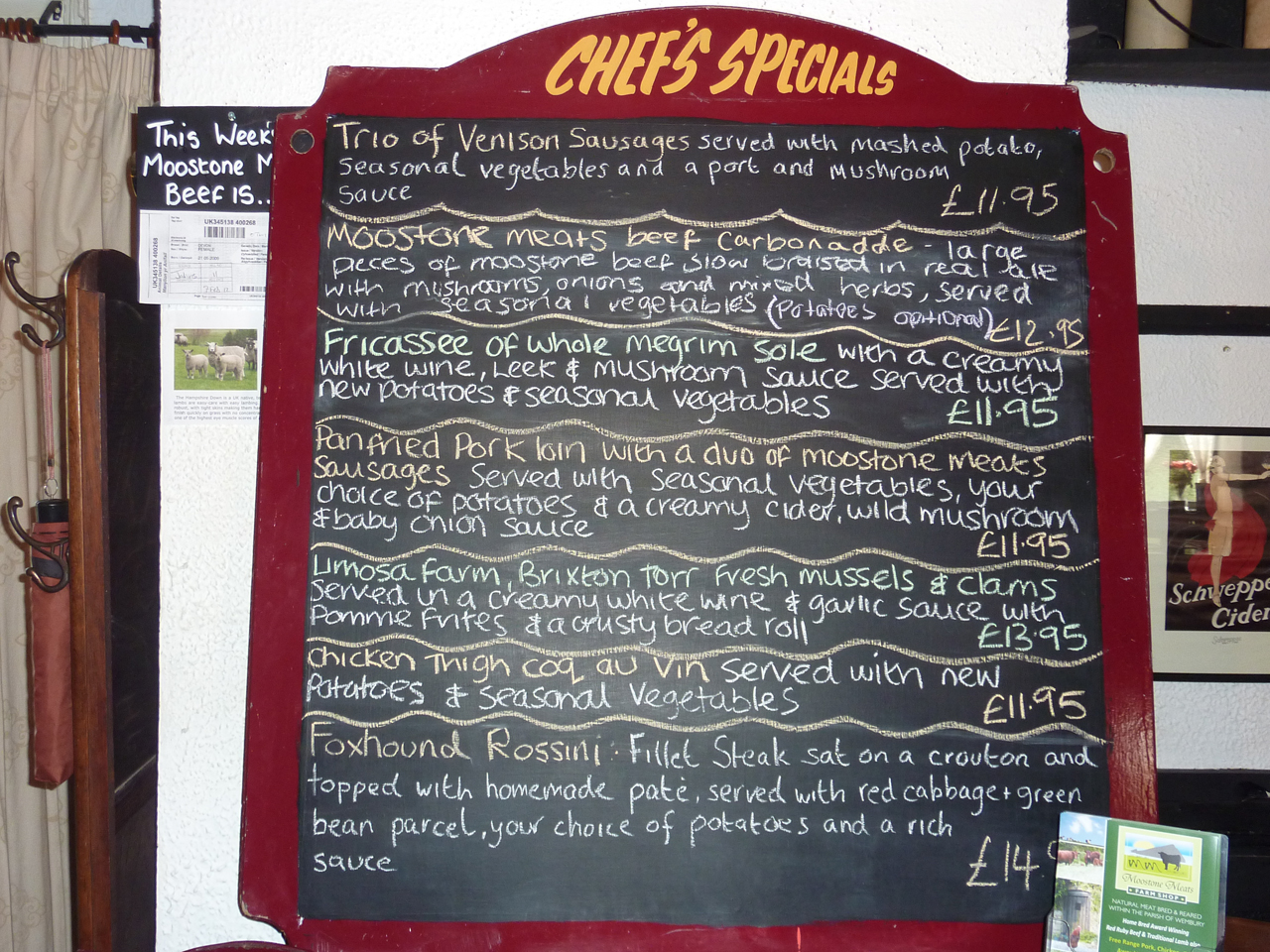 Restaurant Photo Gallery by The Foxhound Inn