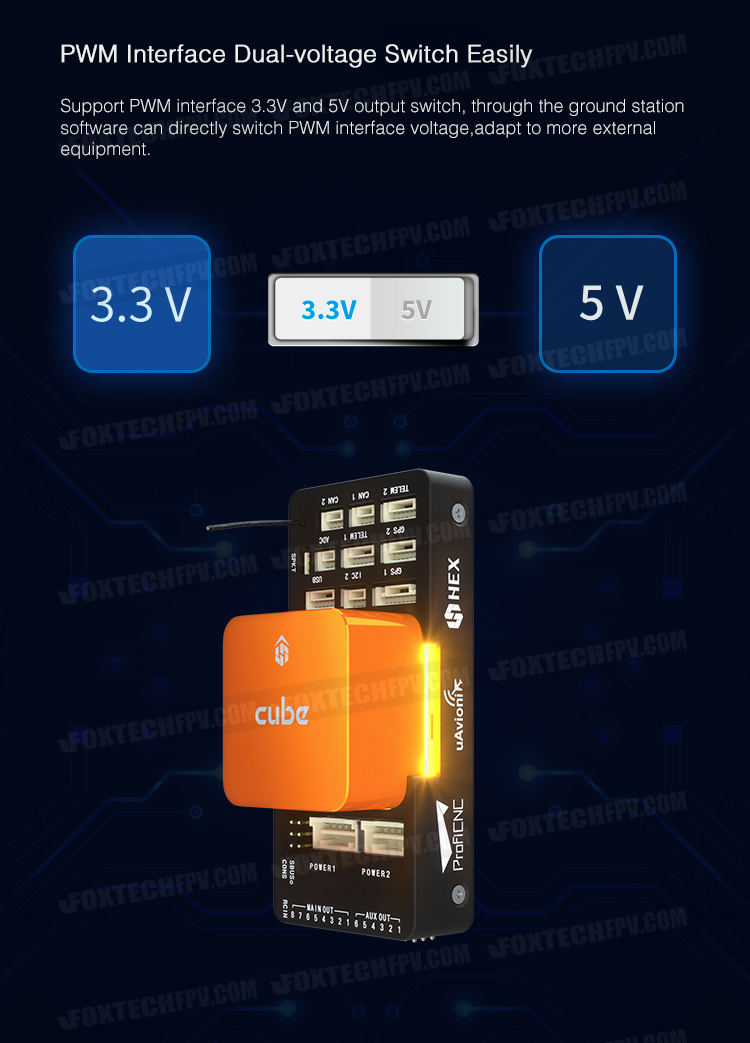 Hex/proficnc Cube Orange (Pixhawk 2.1) with ADSB Carrier Board eBay