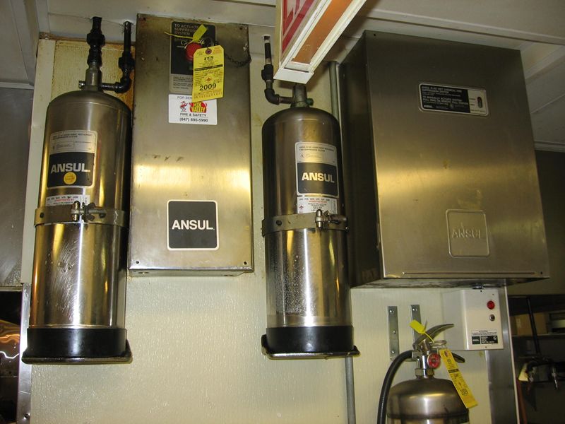 Restaurant ANSUL Systems, Chicago, Naperville, Geneva, Rosemont, IL