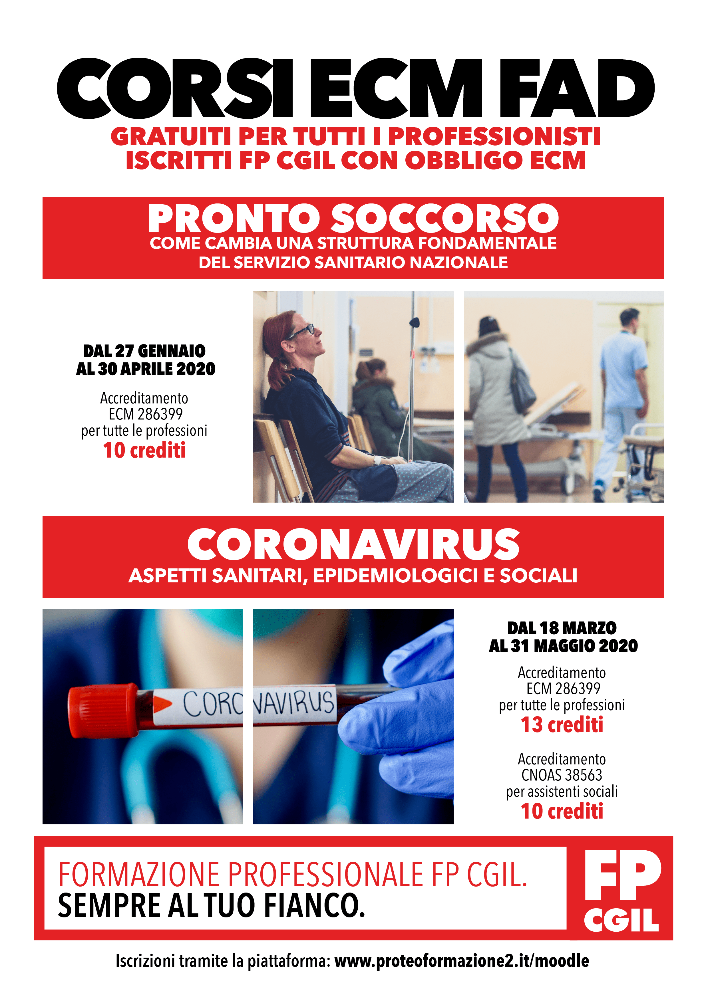 Fp Cgil, On Line Due Corsi Ecm Fad: Pronto Soccorso E Coronavirus - Fp Cgil Funzione Pubblica 3508_x_2480_png