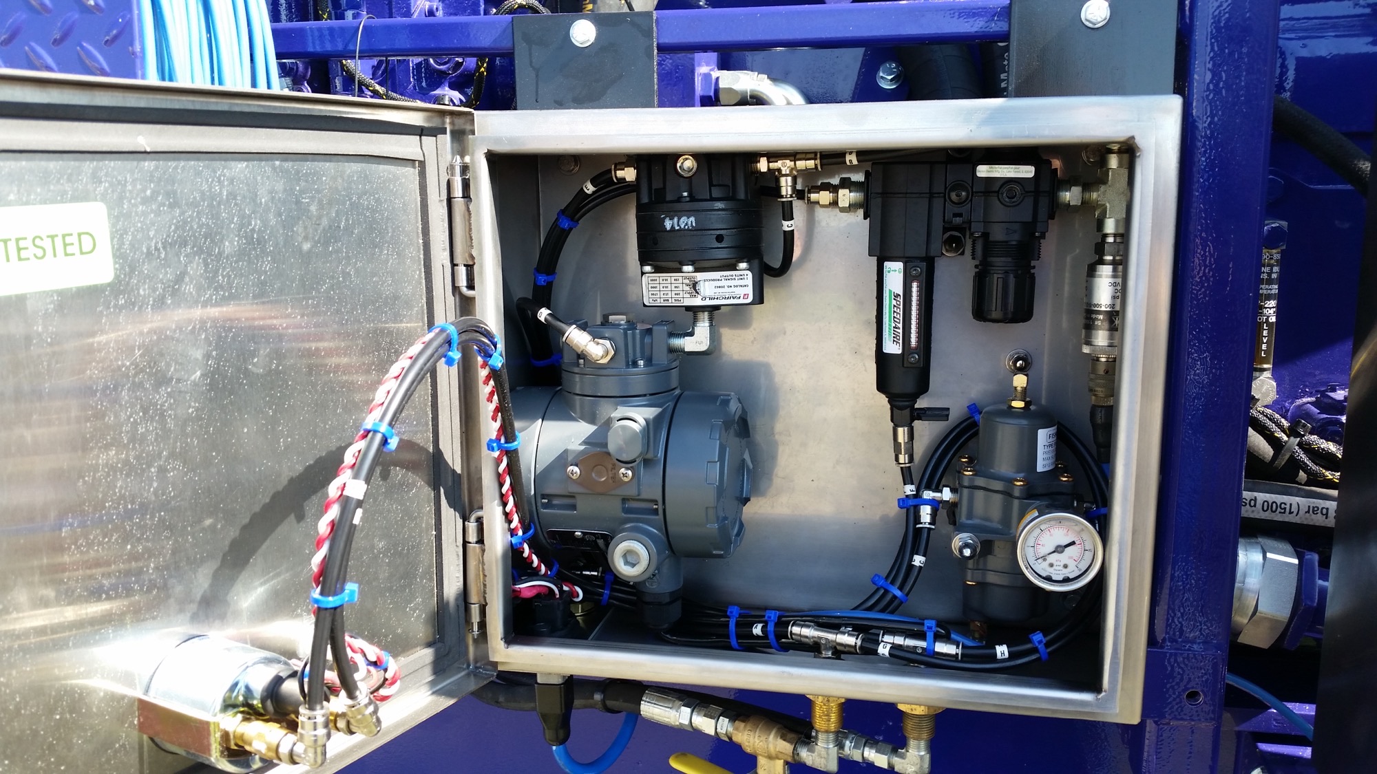 AIR THROTTLE CONTROL/INTERFACE Frac Pump Controls