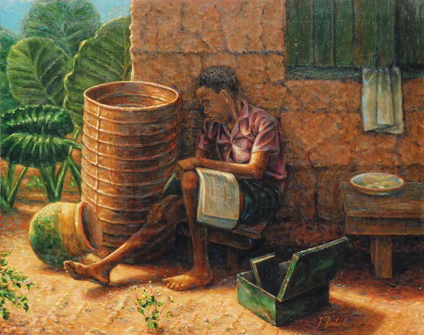 Nigeria Fra Dehele Paintings of Africa