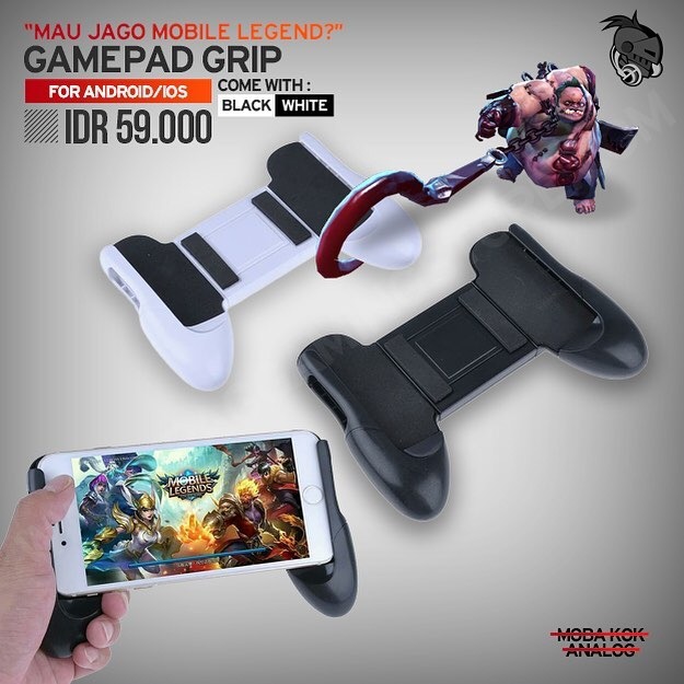 GAMEPAD GRIP FOR SMARTPHONE ANDROID / IOS Fraggaming Store