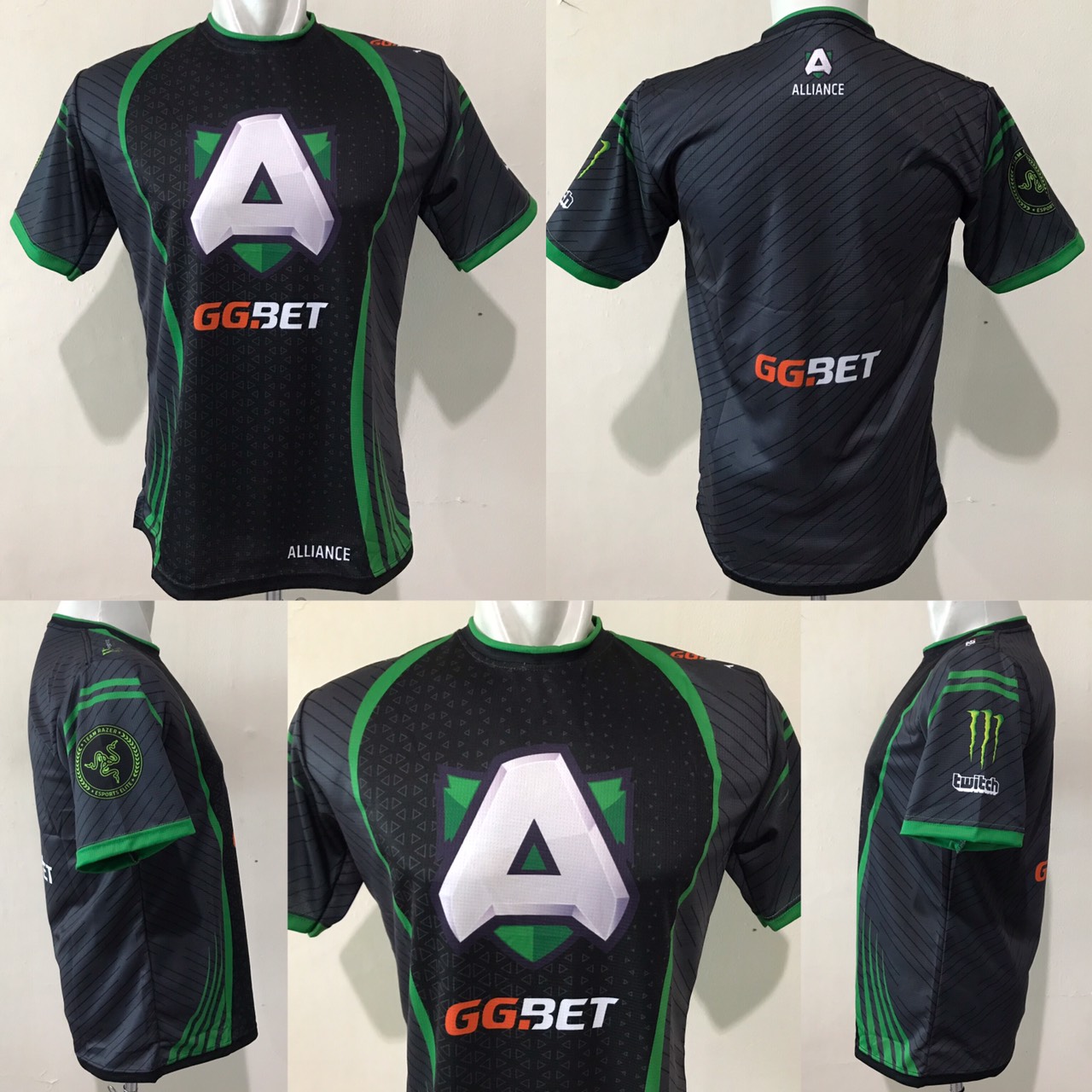 Team Alliance Dota 2 TI9 Esports Gaming Jersey Fraggaming Store