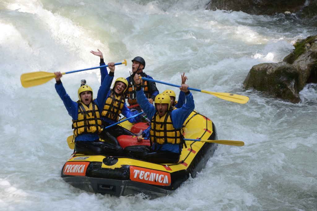 Whitewater rafting and soft rafting in Umbria Fragrance Tour