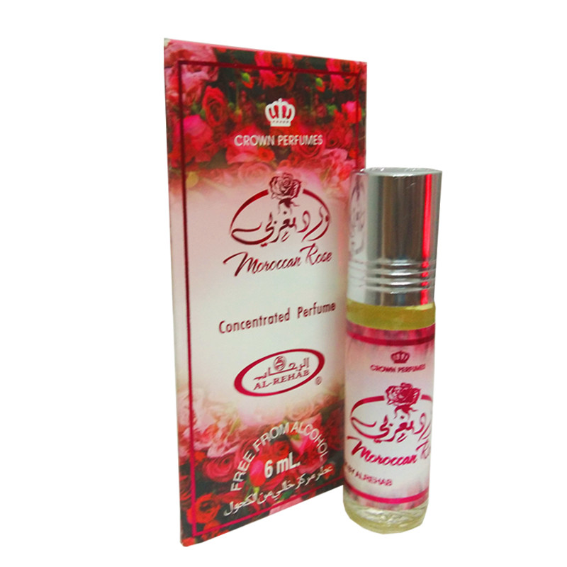 Al Rehab Moroccan Rose 6ml Rollon Perfume Fragrantiz Online India