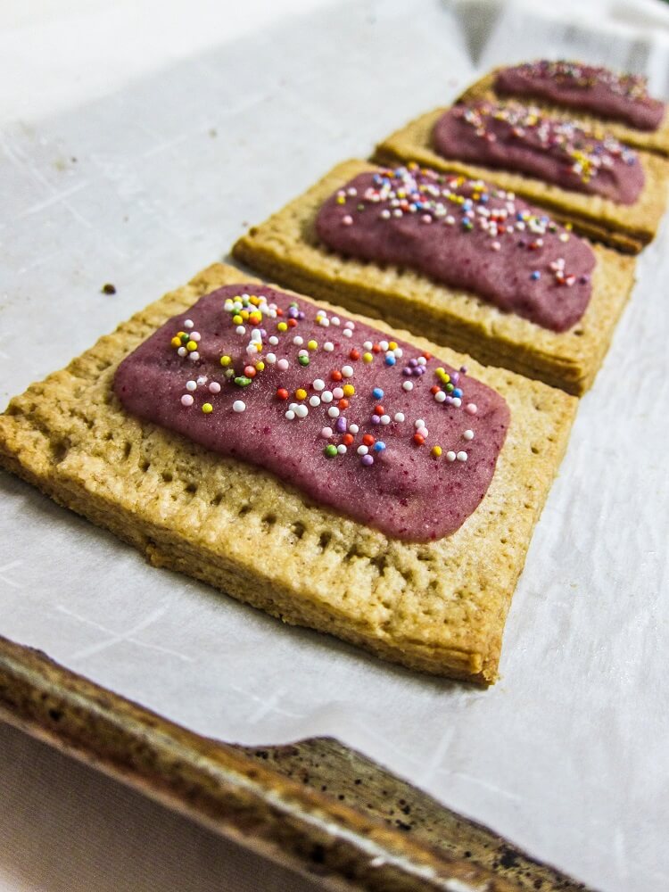 Vegan Raspberry PopTarts﻿ Fragrant Vanilla Cake