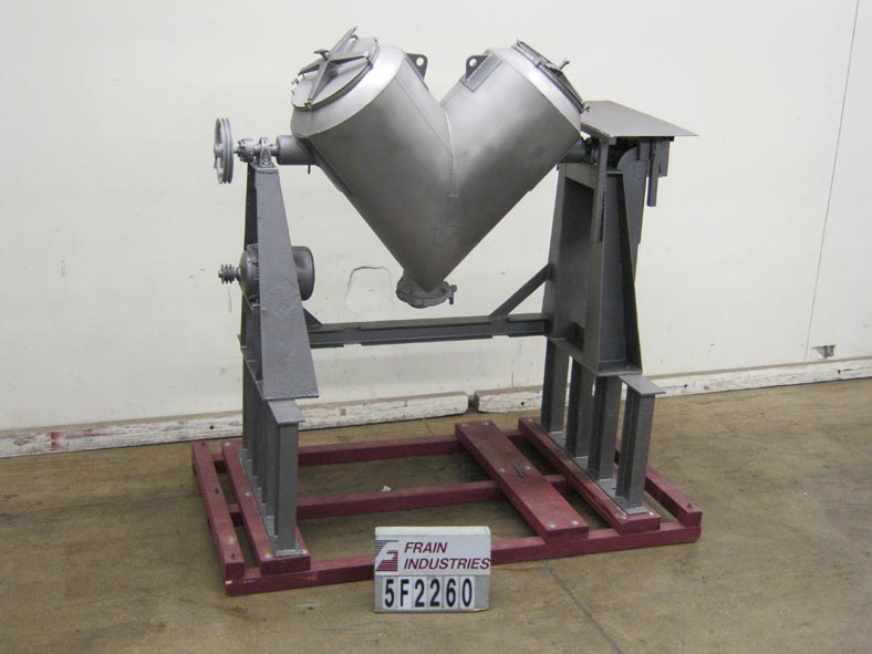 Patterson Kelley Mixer Powder Twin Shell 10 CU FT for Sale 5F2260