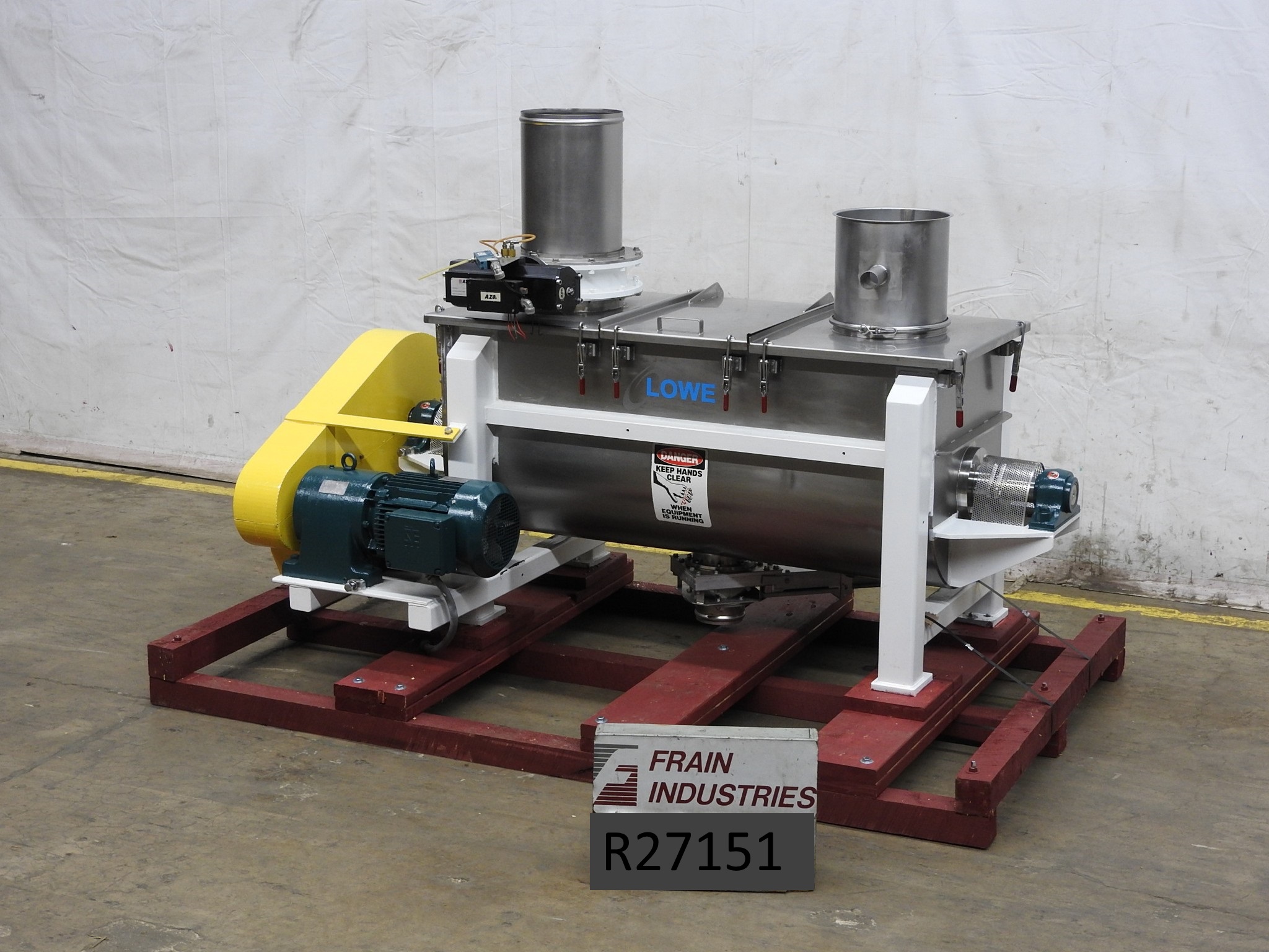 Lowe Mixer Powder Ribbon S. S. C16 for Sale R27151