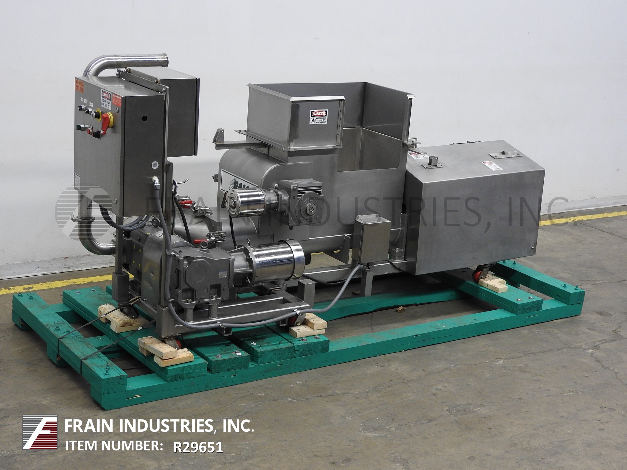 Ram Equipment Inc Feeder Auger DOUGH PUMP FEEDER for Sale R29651