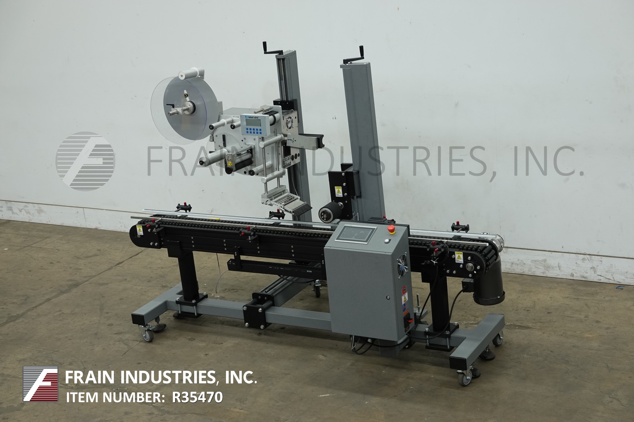 Label Aire Labeler P/S Wrap TRUNNION for Sale R35470