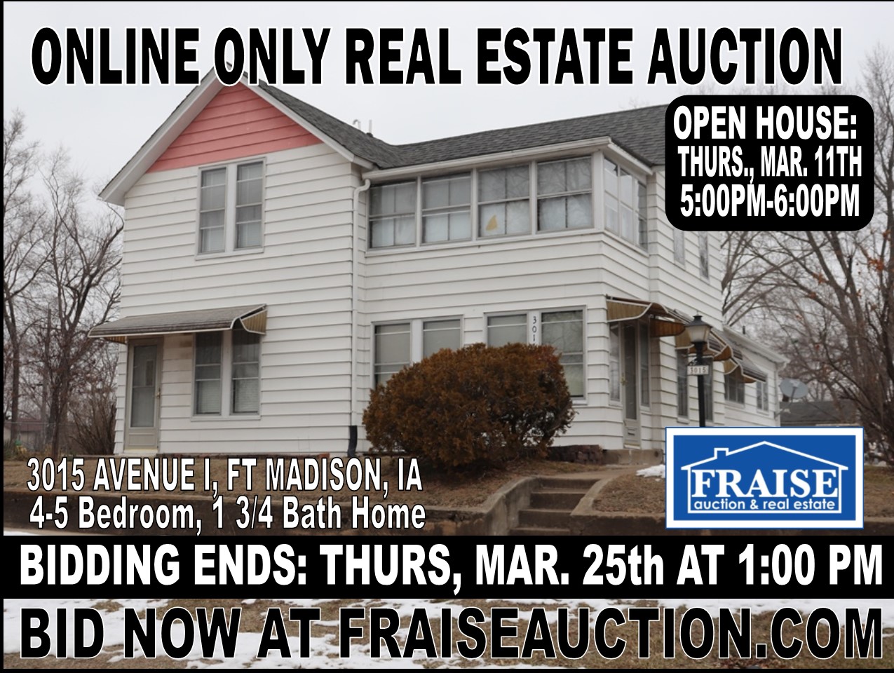 Ramon D. Brown Estate Real Estate Auction Fraise Auction & Real Estate