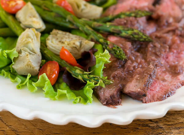 grilled rosemary merlot flank steak
