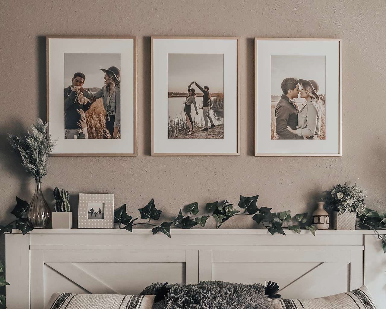 Triple Picture Frame Display Ideas Display In Sets Of Three