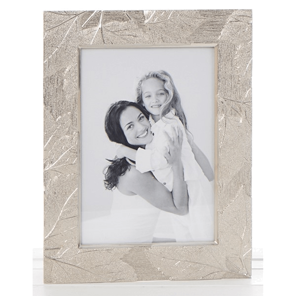 4" x 6" Silver Leaf Photo Frame only £16.76 inc vat