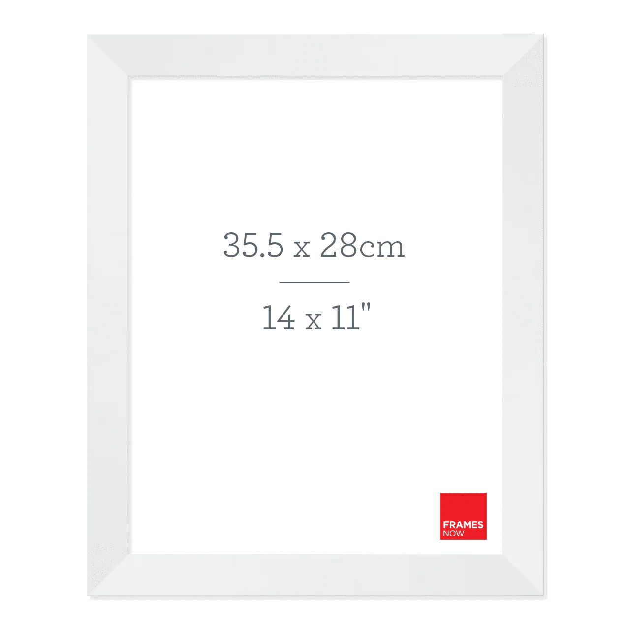 Premium Matte White Picture Frame for 35.5 x 28cm Artwork Frames Now