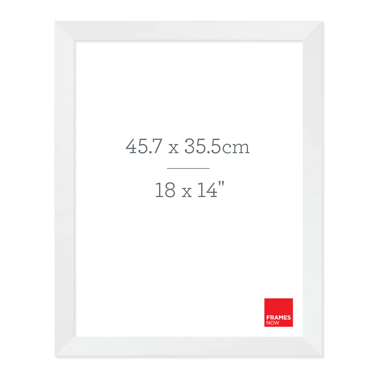 Premium Matte White Picture Frame for 45.7 x 35.5cm Artwork Frames Now