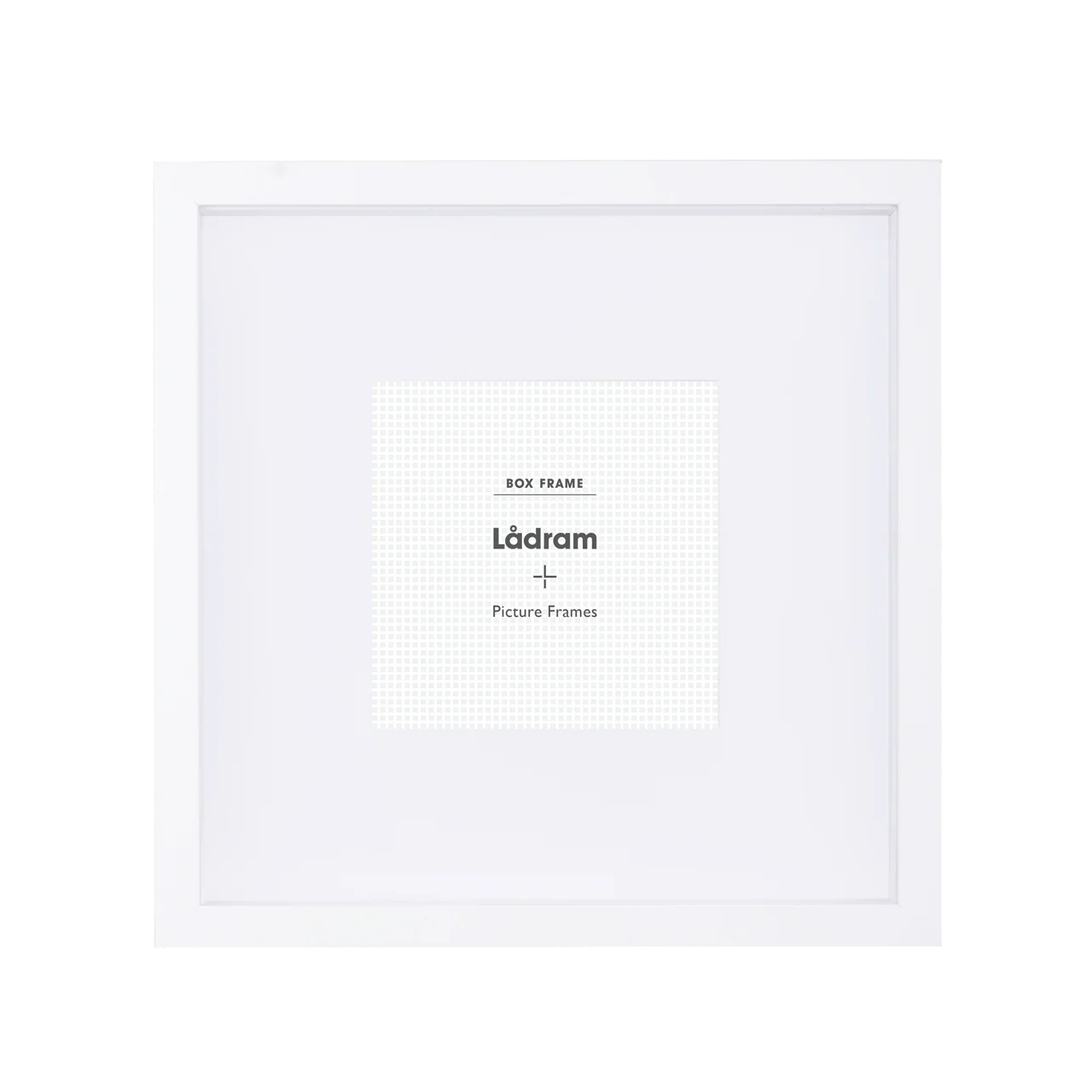 White Shadow Box Picture Frame for 15.2 x 15.2cm Artwork 21.90