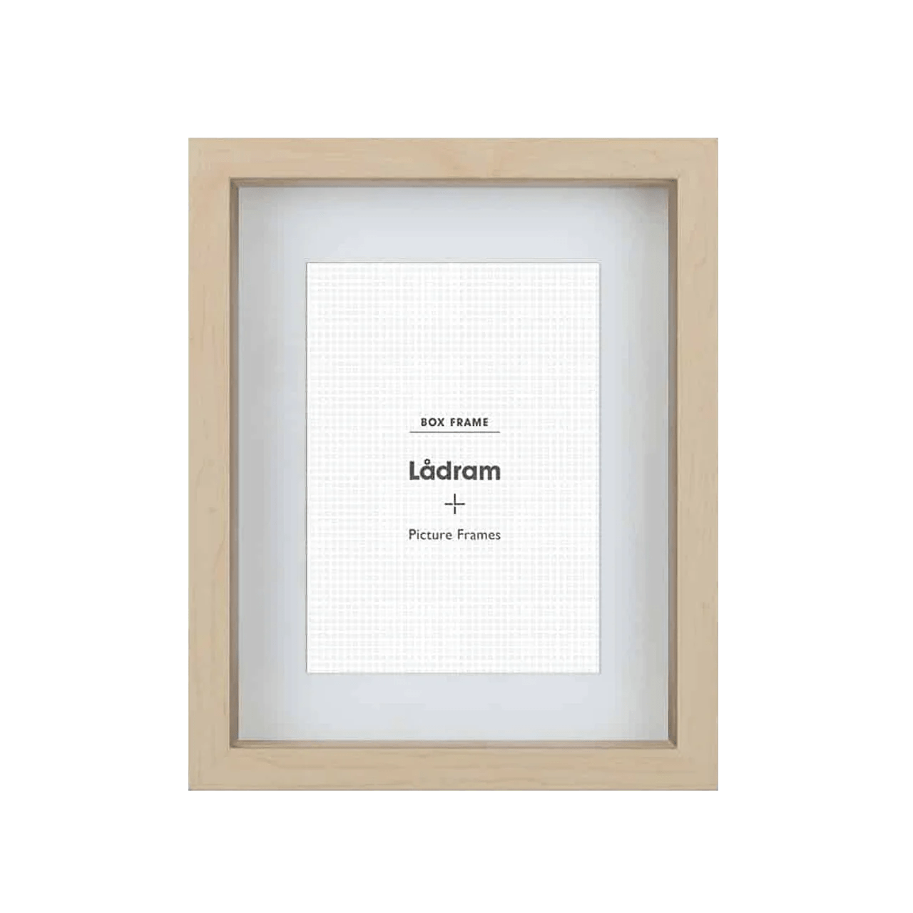 Eco Shadow Box Picture Frame with Matboard for A4 Artwork Frames Now