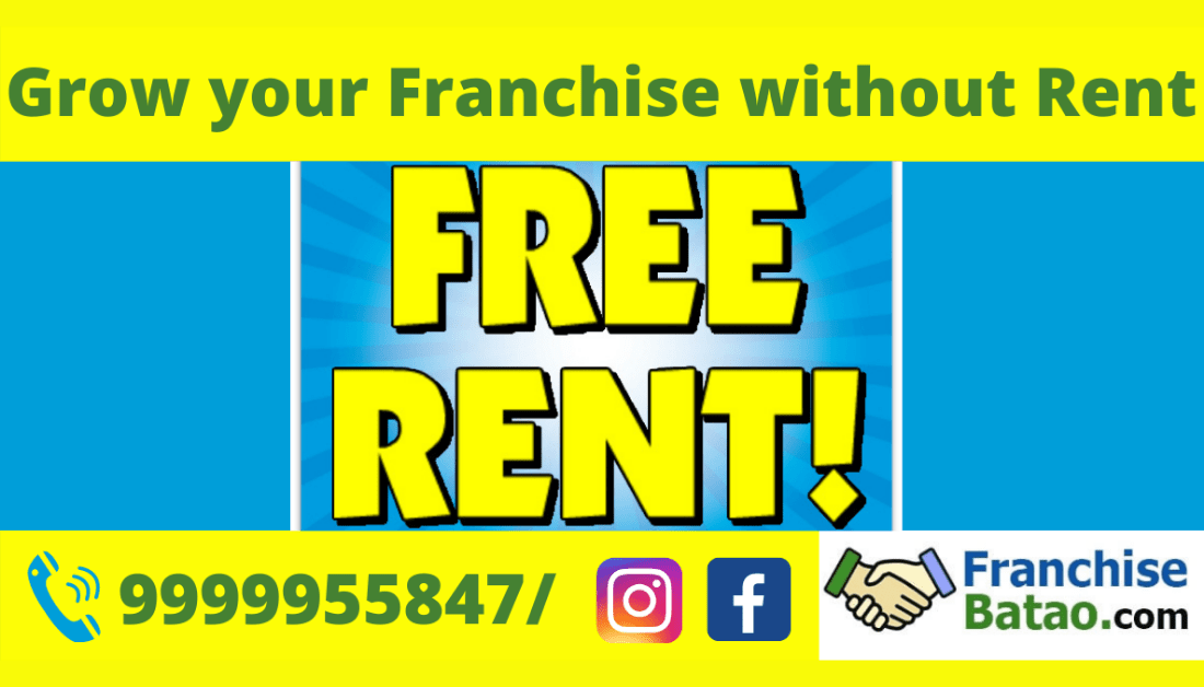 Free Rent Shops in India Franchise Batao