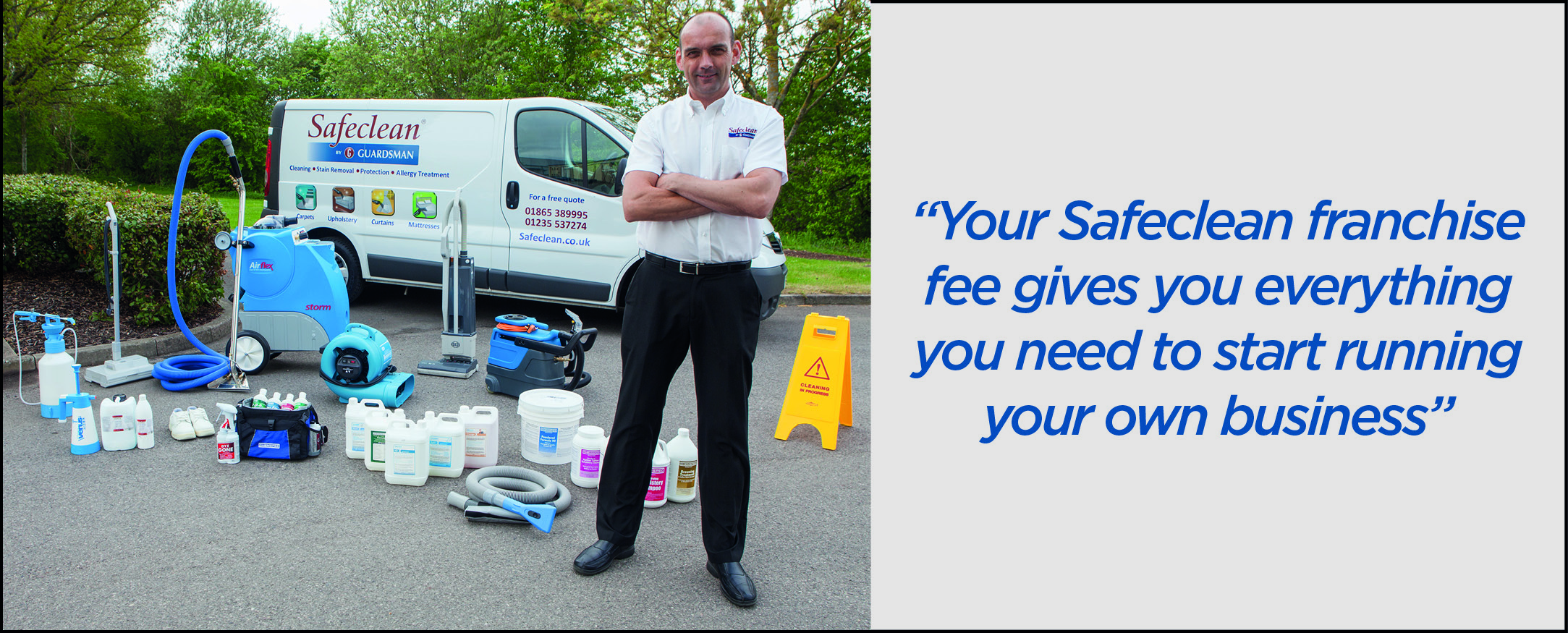 Safeclean Cleaning Franchise Opportunity For Sale