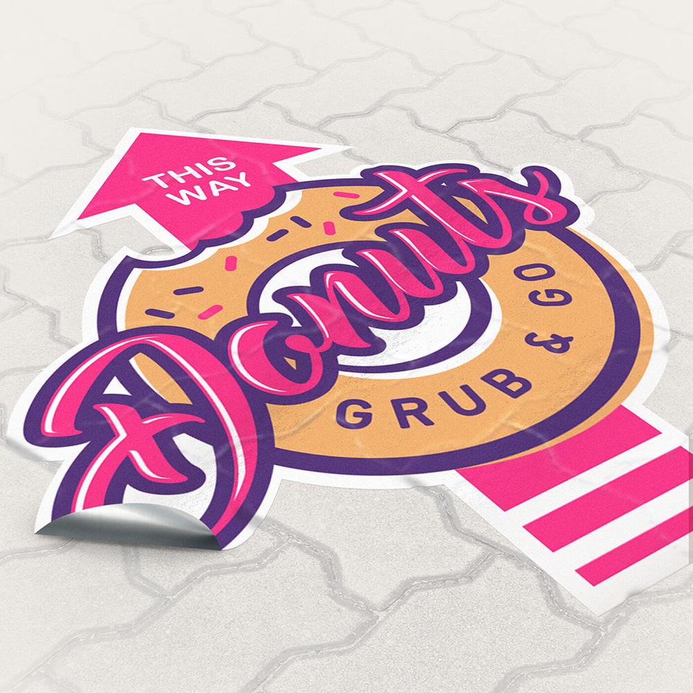 Floor Graphics Franchise Print Shop