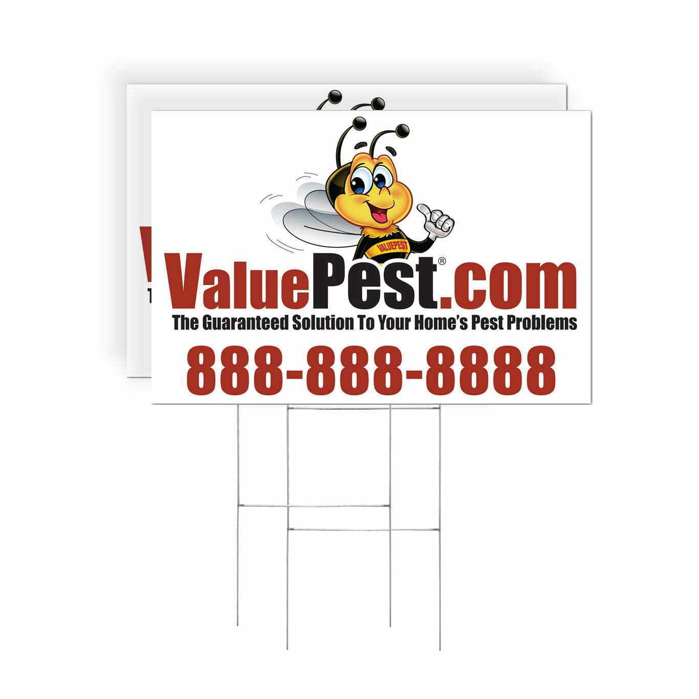 ValuePest Yard Signs Franchise Print Shop