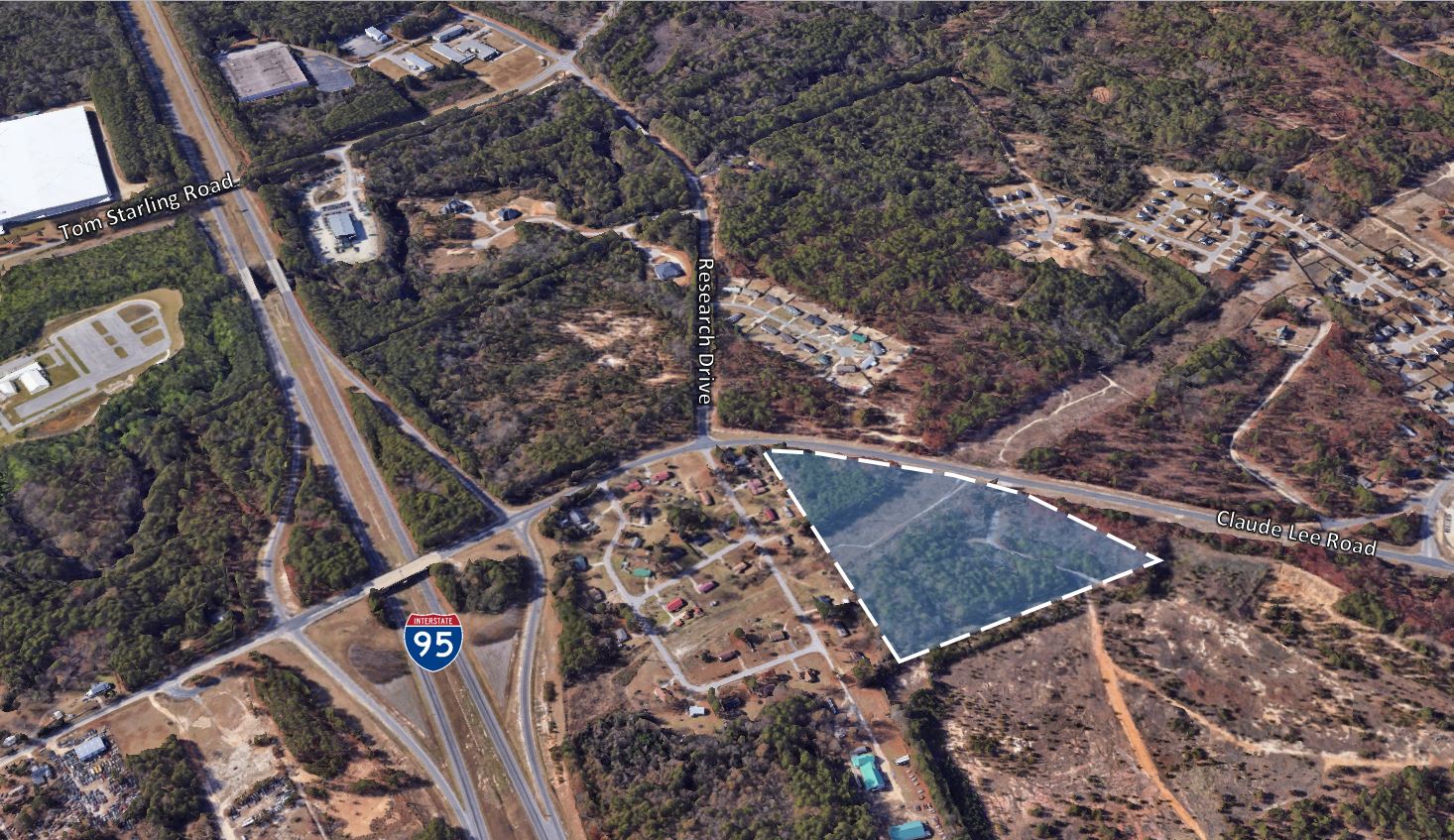 Claude Lee Road 16.60 Acres Franklin Johnson Commercial Real Estate