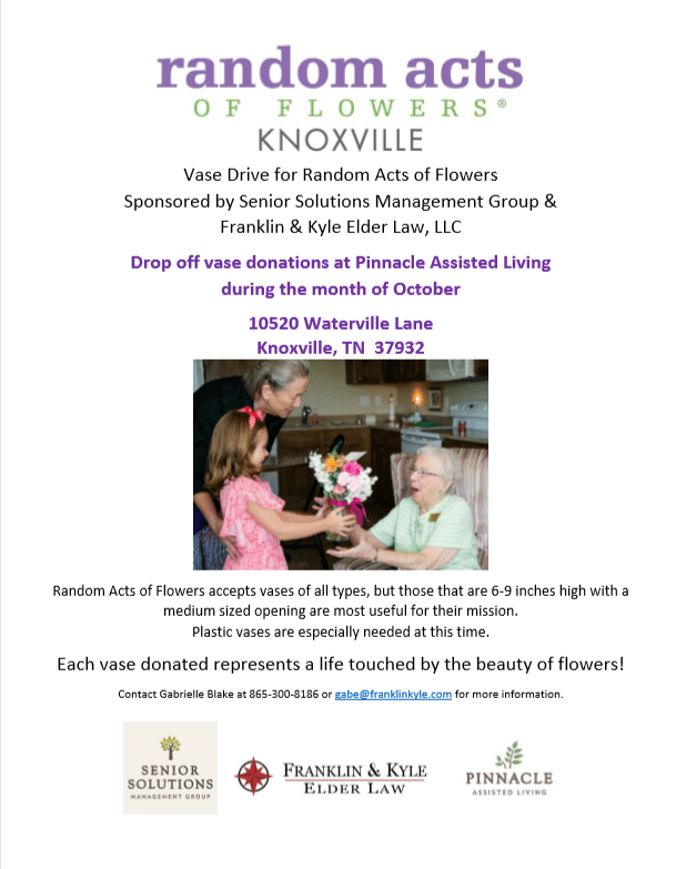 Vase Drive at Pinnacle Assisted Living Franklin & Kyle Elder Law, LLC