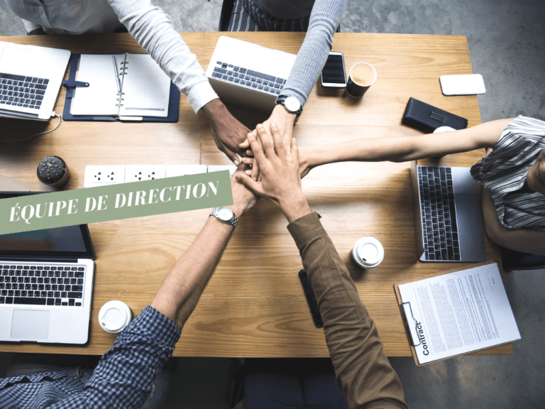 Point de vue Équipe de Direction frank rouault