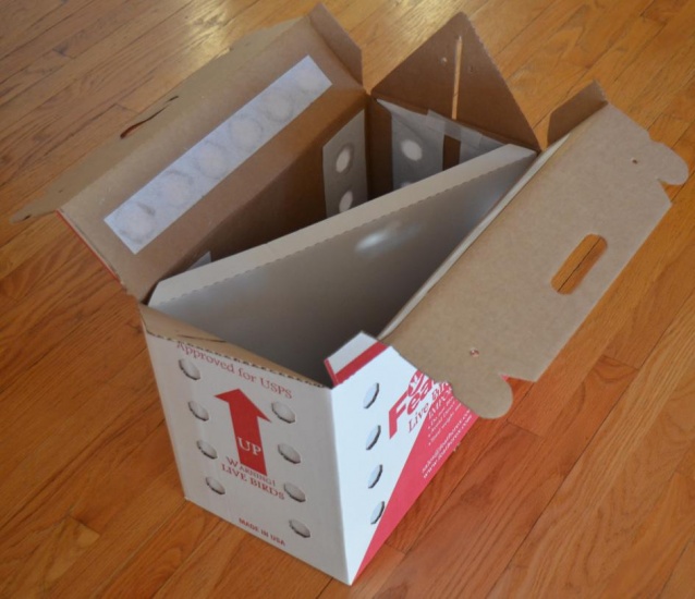 Item Package of 2 FeatherEx Premier Box Live Bird Shipping Boxes