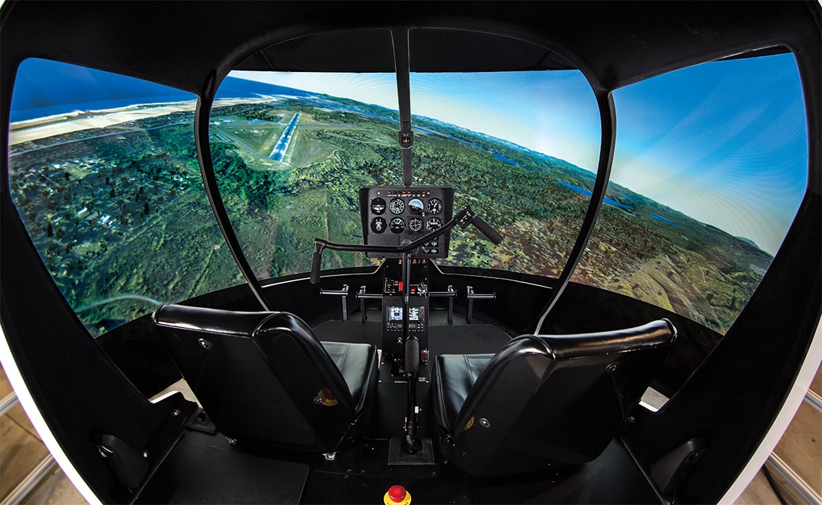 Robinson R44 Simulator Frasca Flight Simulation