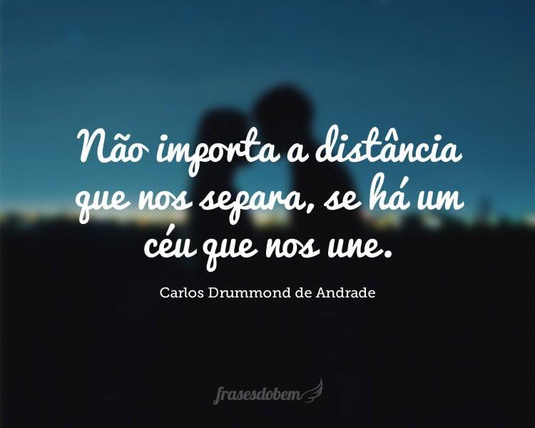 Frases de Amor à distância Frases do Bem